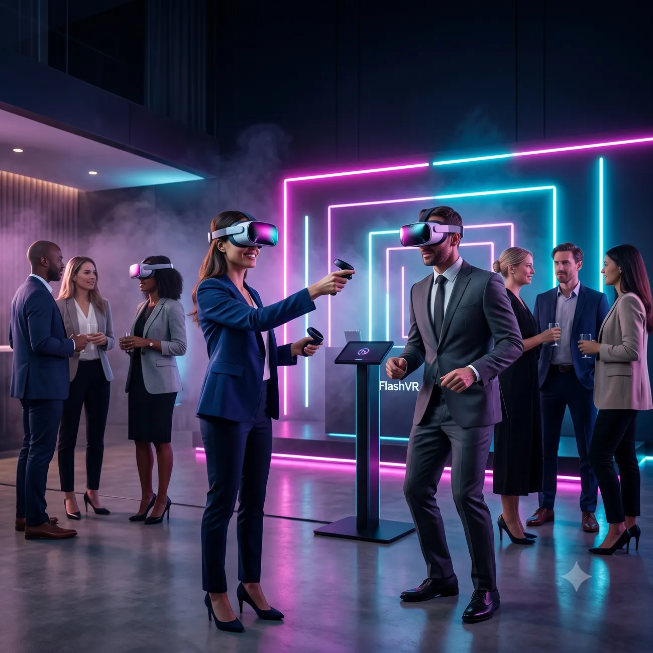 FlashVR — réalité virtuelle mobile en entreprise à Genève